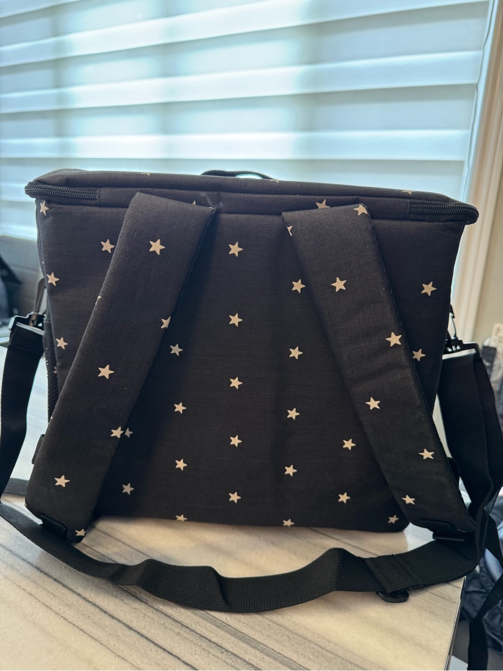 Black Large Capacity Multi-Functional Diaper Bag - Picture 3 of 9